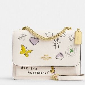 Coach Klare Crossbody Bag with Sketch Print